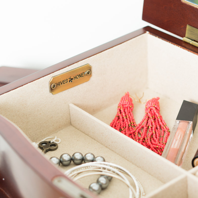 Alcott Hill® Argueta 15.5'' Wide Freestanding Jewelry Armoire with